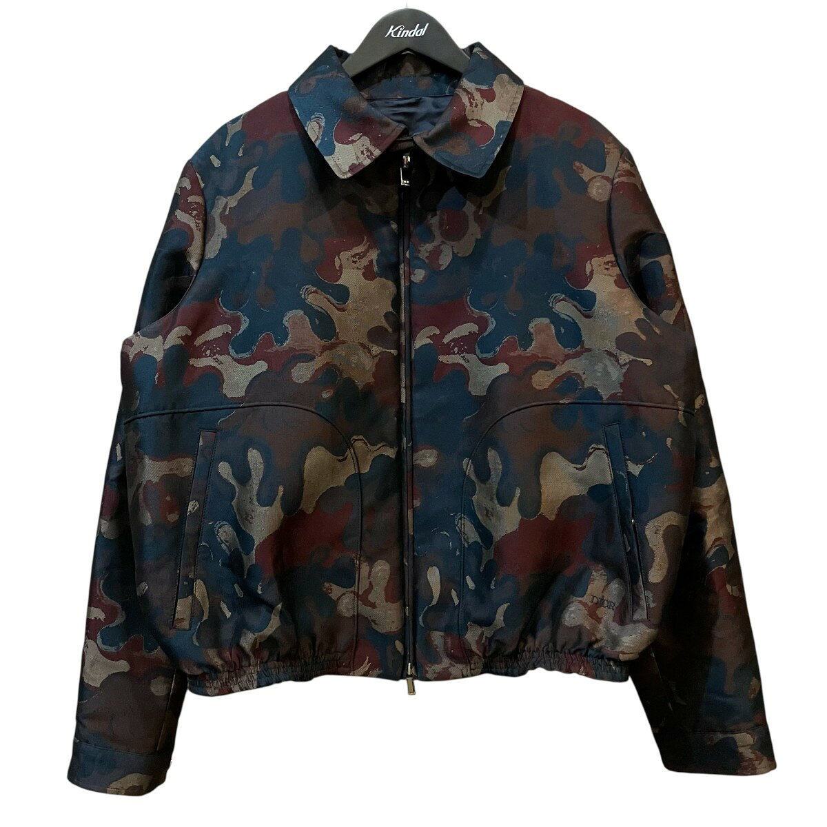 DIOR×PETER DOIGジップジャケット 143C402A5336 グレー サイズ：52