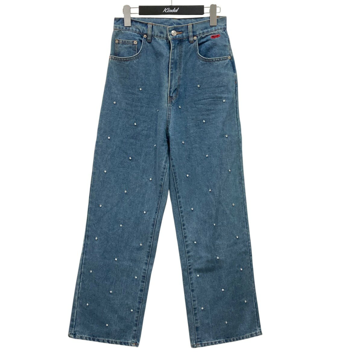 中古】VIVIENNE TAM デニムパンツ 14175532 インディゴ サイズ：38 