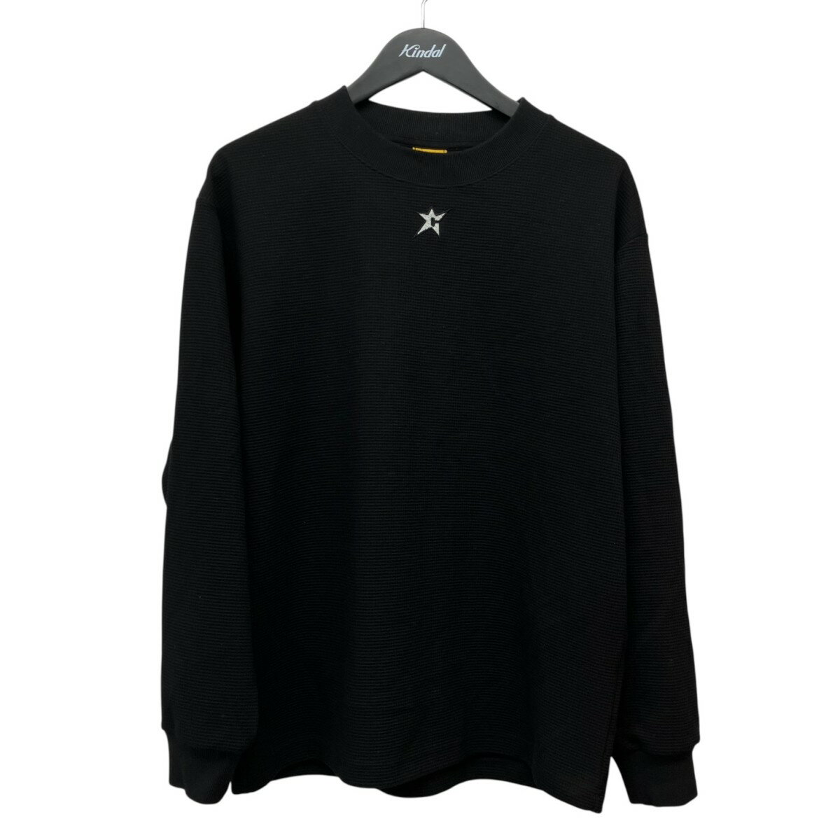 Brazil （Clubs） - 【中古】CARPET COMPANY　C - Star Thermal Longsleeve サーマルロングTシャツ ブラック サイズ：S 【310526】（）