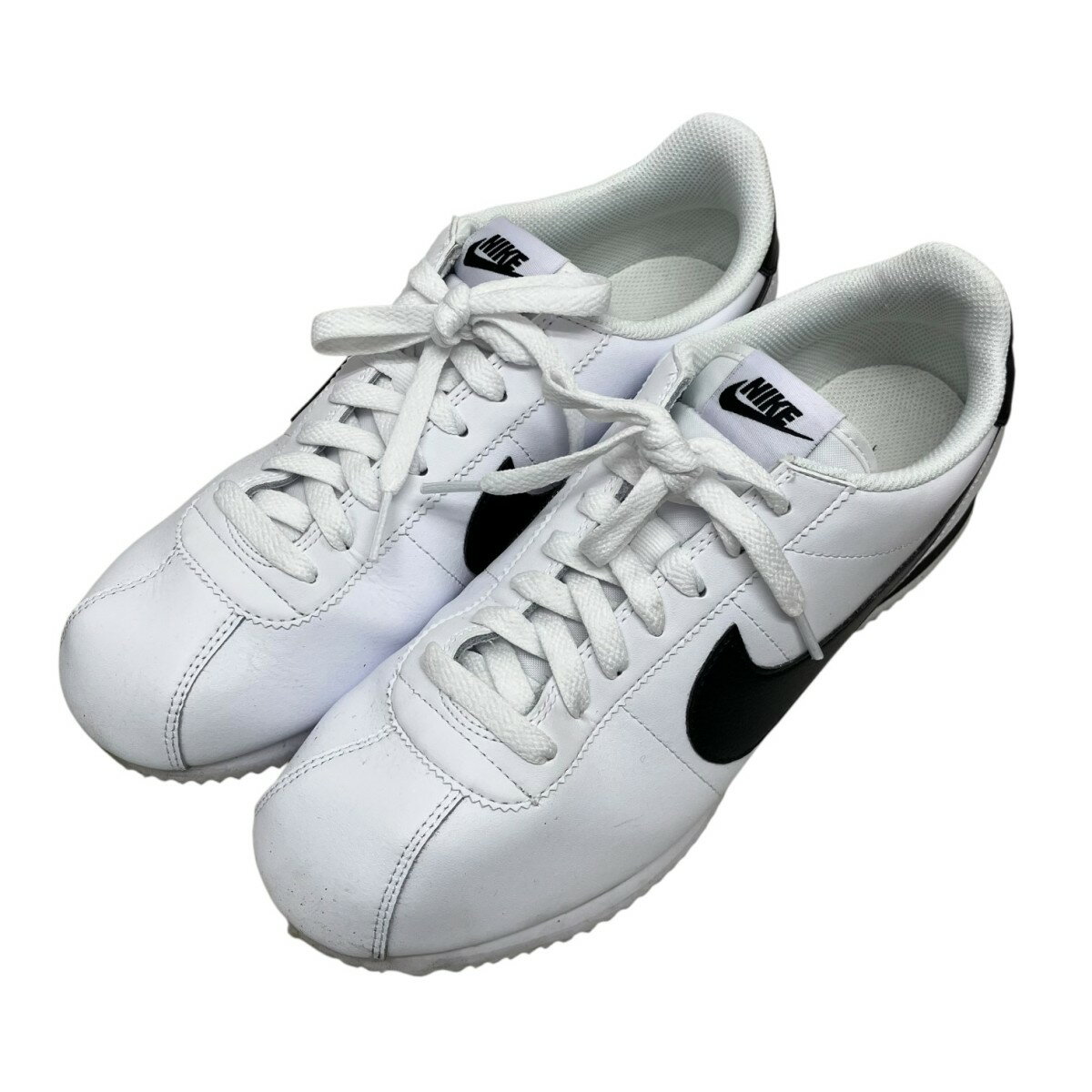 Rakuten - 【中古】NIKE　コルテッツローカットスニーカー DM4044-105 ホワイト×ブラック サイズ：UK8 【310526】（ナイキ）