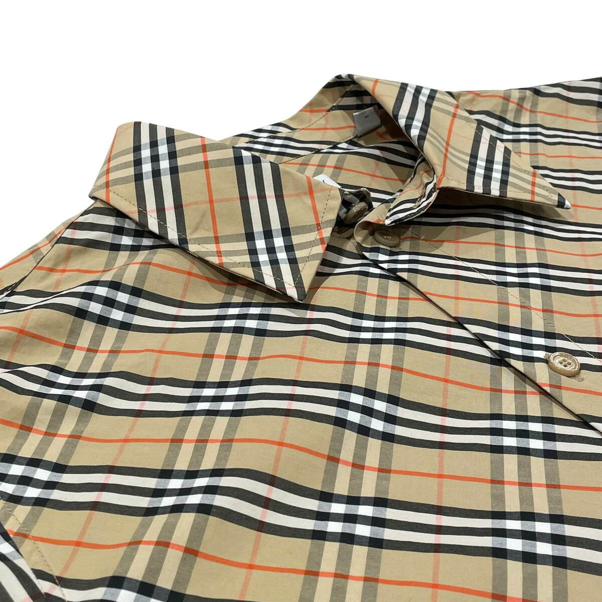 中古 BURBERRY半袖シャツ 8106190 ブラウン サイズ：40 価格見直し kind-u-13563588 ブランド古着のカインドオル サンプル画像3