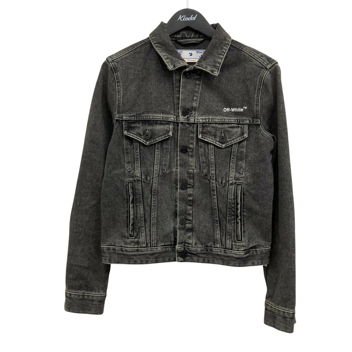 楽天市場】off white オフホワイト デニム ジャケット（コート