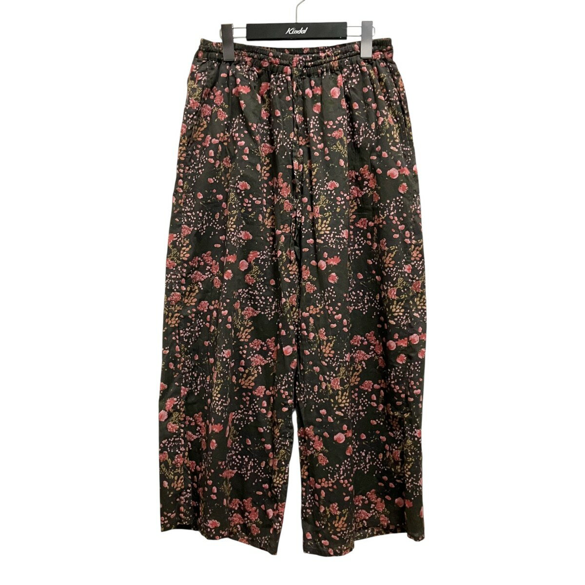 【中古】SOIL　花柄パンツ グレー×ピンク サイズ：2 【100626】（ソイル）