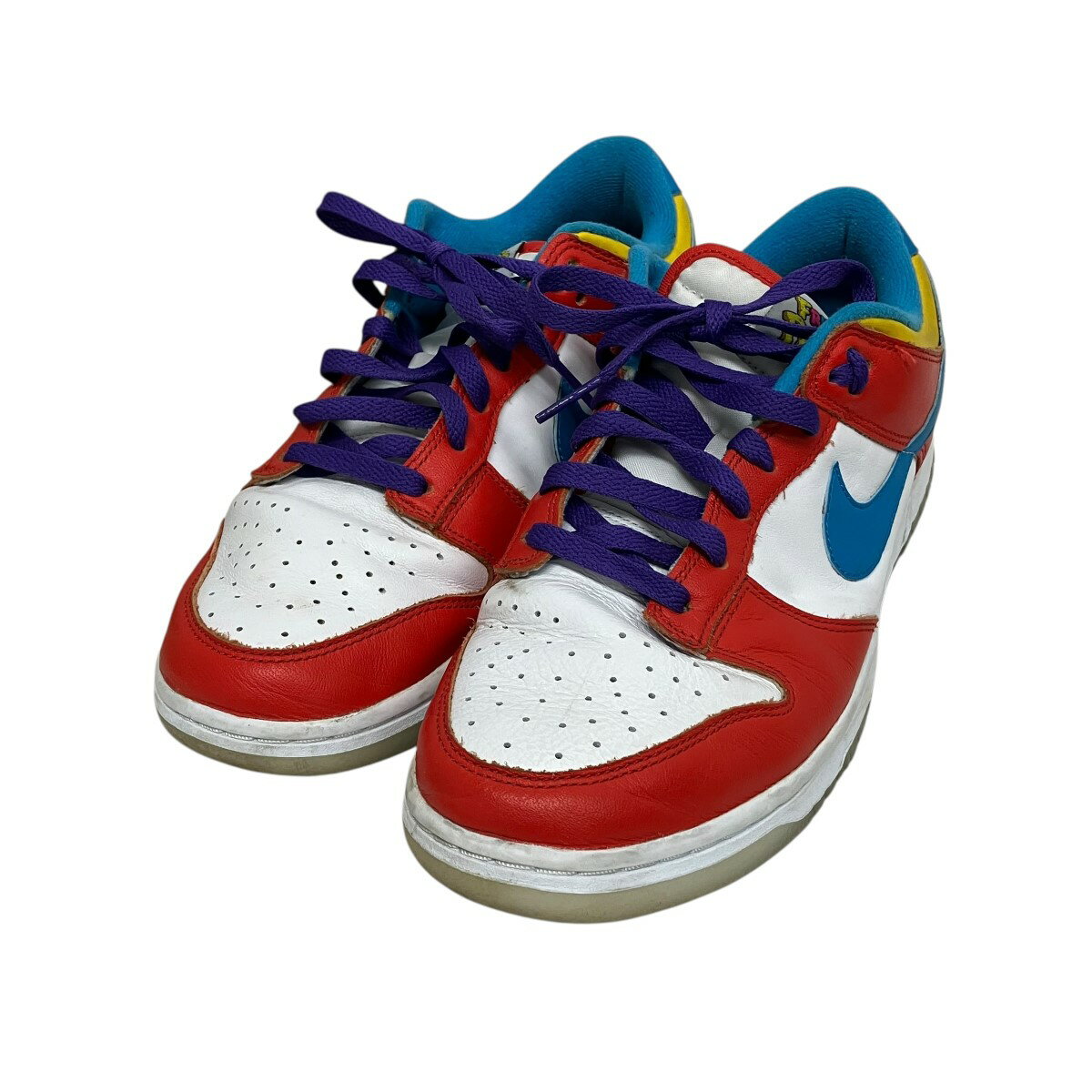 FRUiTY PEBBLES×NIKEDUNK LOW QS ローカットスニーカー DH8009-600 マルチカラー サイズ：27.5