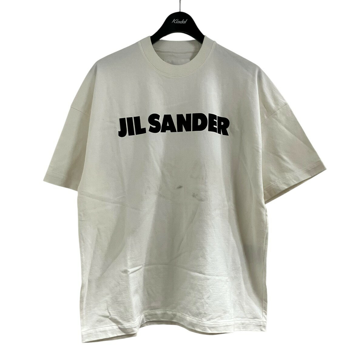 【中古】JIL SANDER　ロゴTシャツ ホワイト サイズ：S 【110626】（ジルサンダー）(4.0)