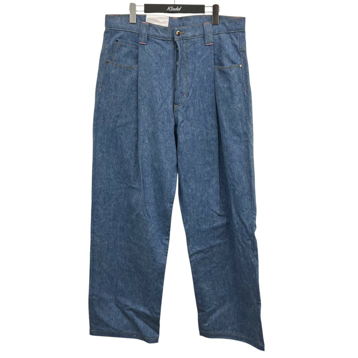 SKYLRKワイドデニムパンツ インディゴ サイズ：XL