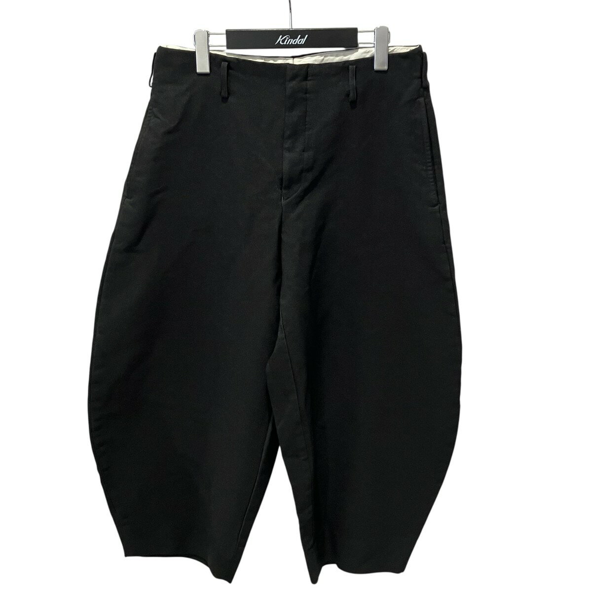 Rakuten - 【中古】COMME des GARCONS HOMME PLUS　25SS ポリエステルバルーンロングパンツ ワイドパンツ PO-P020 ブラック サイズ：S 【140626】（コムデギャルソンオムプリュス）