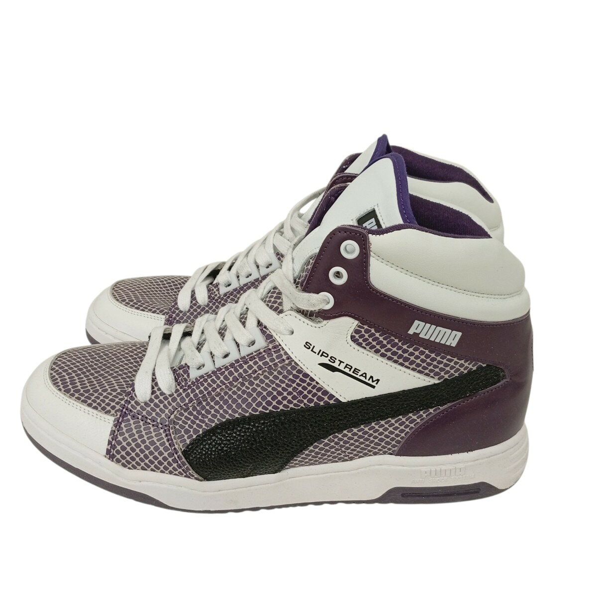 【中古】PUMASLIPSTREAM MID ハイカットスニーカー ホワイト サイズ：28.5cm【価格...