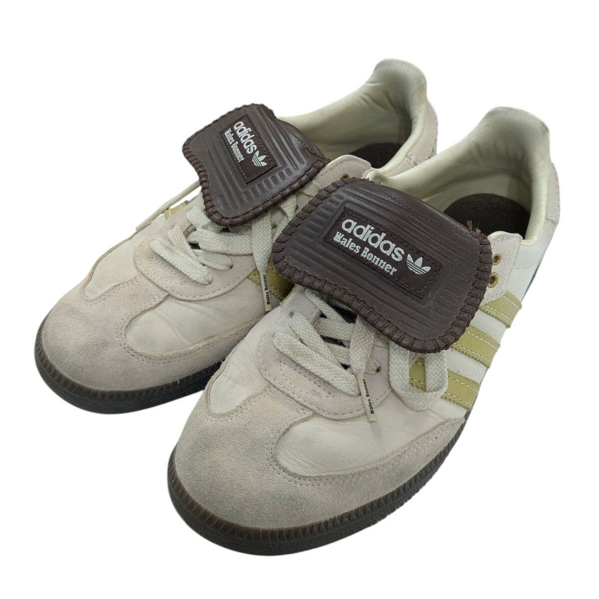 Rakuten - 【中古】WALES BONNER×adidas originals　「WB SAMBA NUBUCK」スニーカー エクリュ サイズ：27.5cm 【190626】（ウェールズボナー×アディダスオリジナルス）