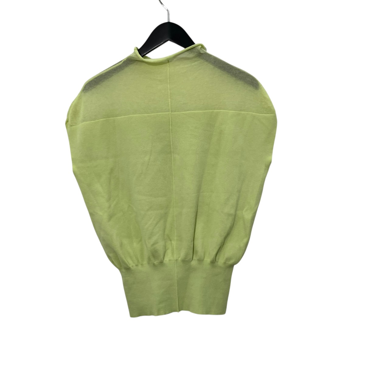 【中古】Mila Owen　ハイネックブラウジングシアーニット ノースリーブニット 09WNT232009 グリーン サイズ：0 【190626】（ミラオーウェン） kind-u-13574444 ブランド古着のカインドオル サンプル画像2