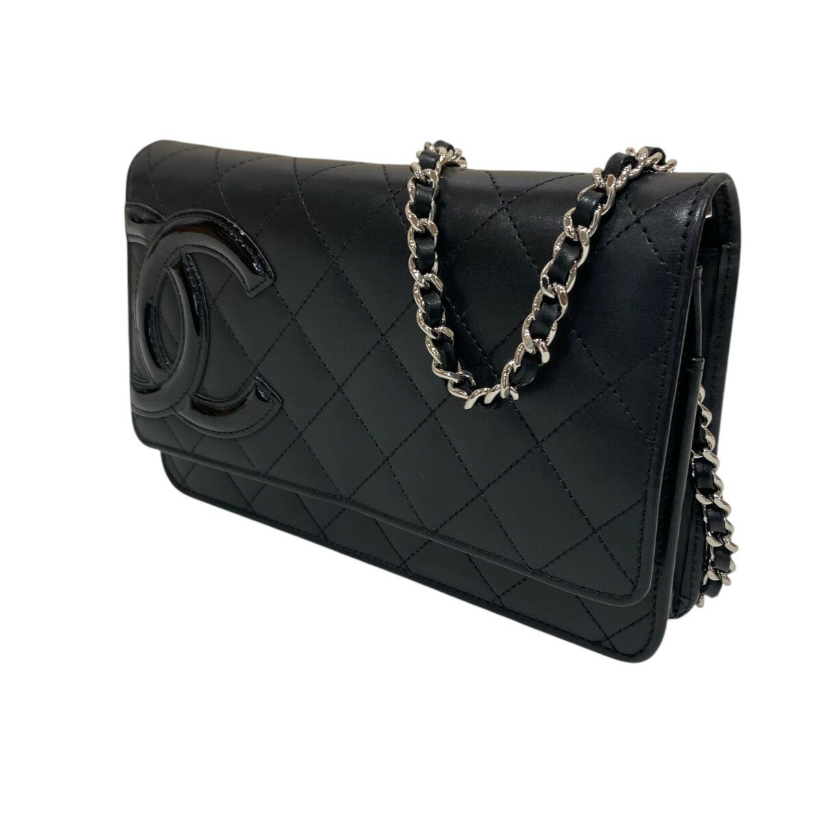 楽天市場】chanel チェーンウォレット カンボンの通販