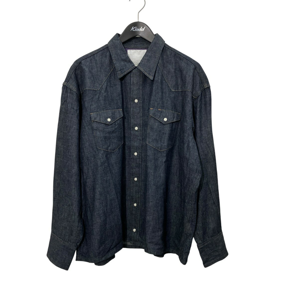 RE-PURPOSE　denim western shirt デニムシャツ 25050053000030 インディゴ サイズ：L （リパーパス）