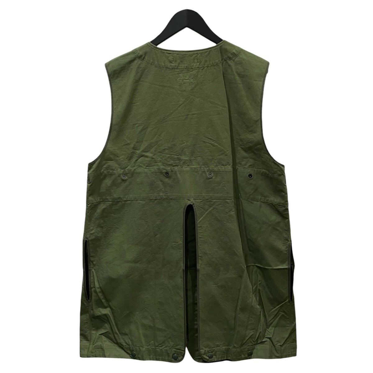 【中古】Engineered Garments　2WAYベスト Liner Vest - Cotton Ripstop ライナーベスト コットンリップストップ MP132 グリーン サイズ：M 【260626】（エンジニアドガーメンツ） kind-u-13579529 ブランド古着のカインドオル サンプル画像2