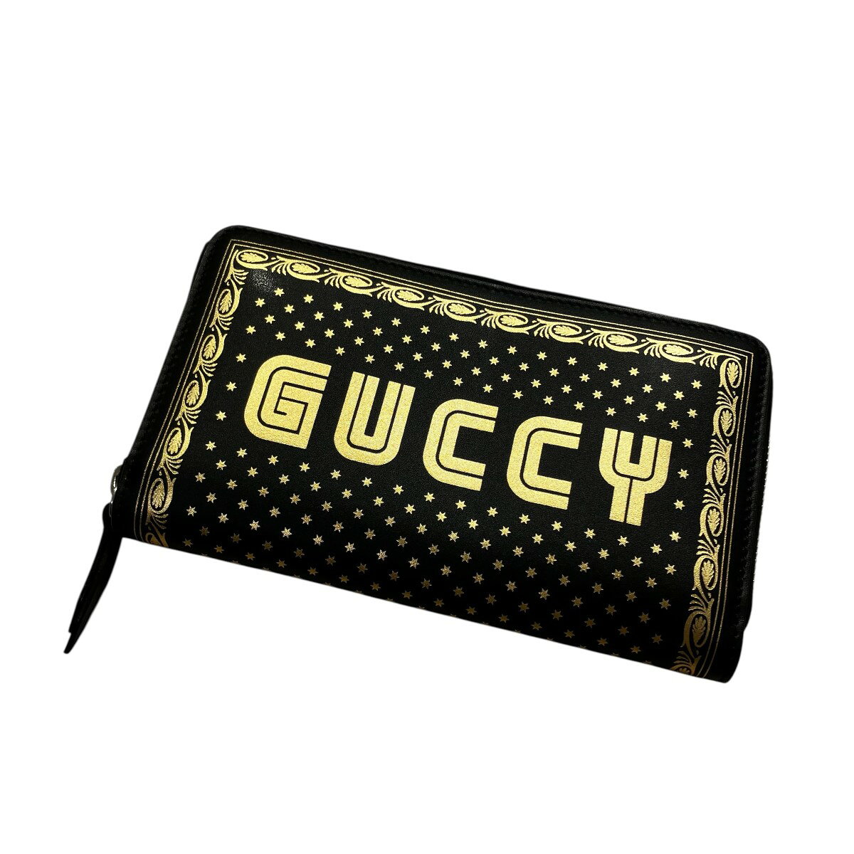GUCCI　MAGNETISMO SEGAコラボ 長財布 510488 ブラック サイズ：記載なし （グッチ）