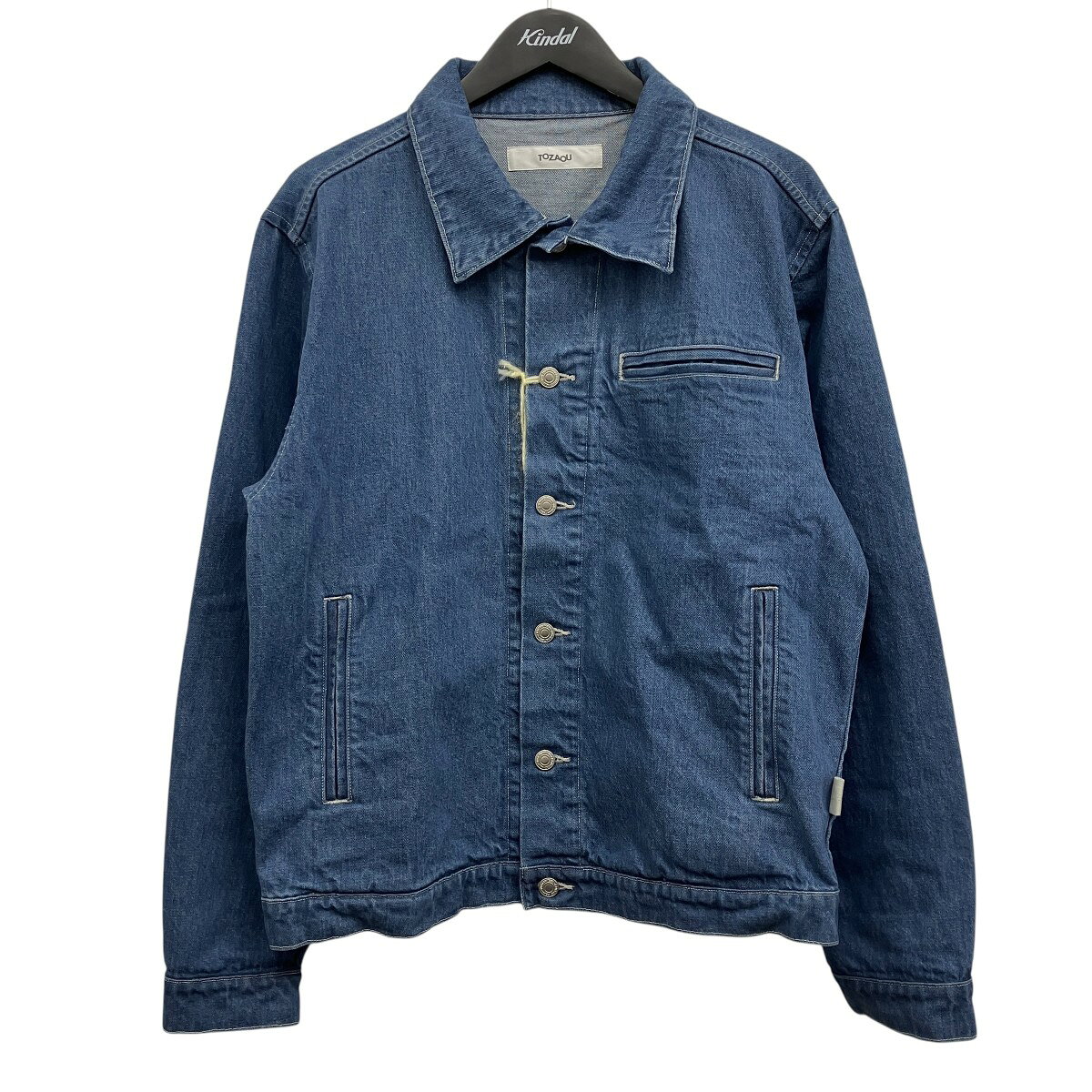 TOZAOU　26SS　One Room Jacket デニムジャケット インディゴ サイズ：3 （トザオウ）