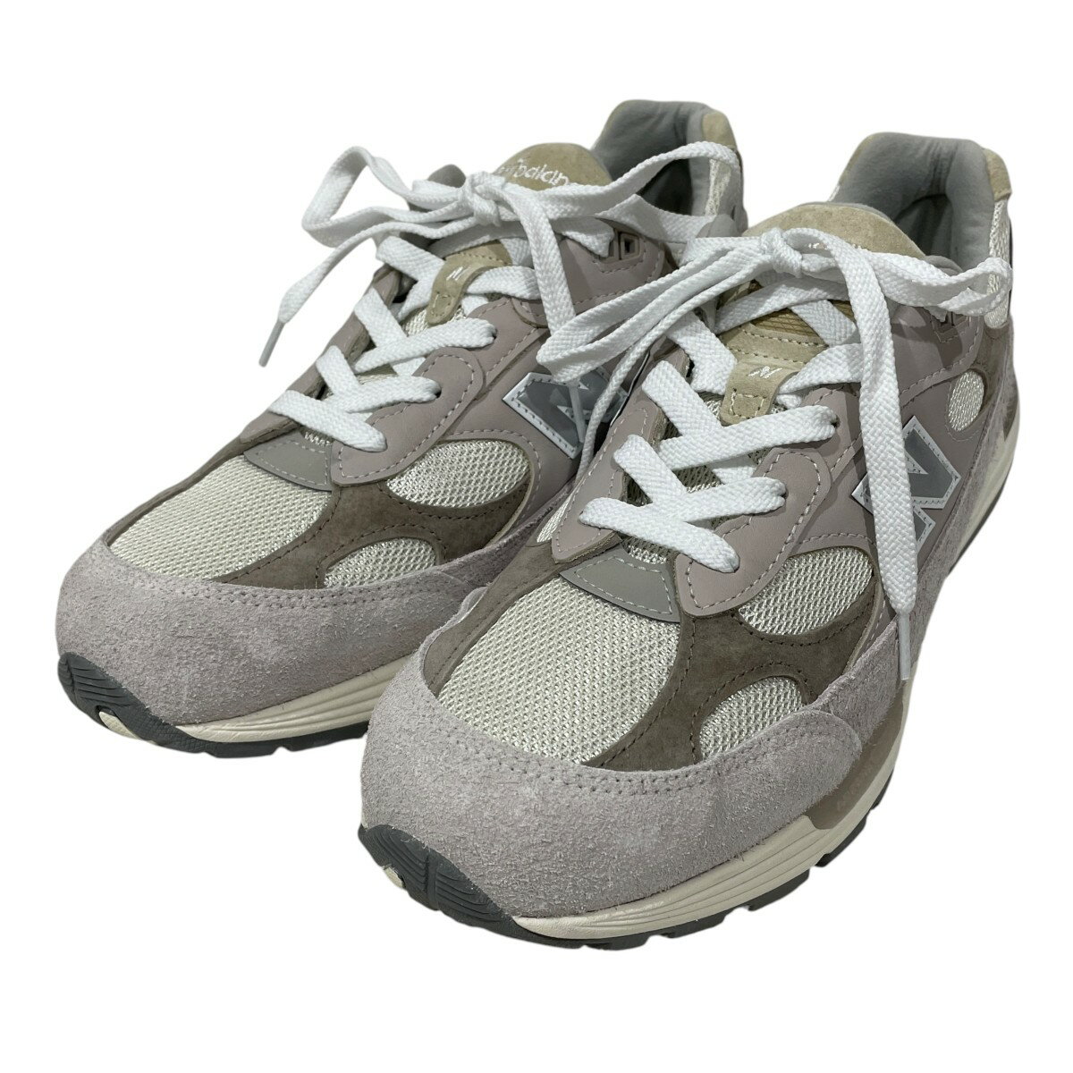 NEW BALANCEスニーカー U992MM MADE IN USA ベージュ サイズ：30cm
