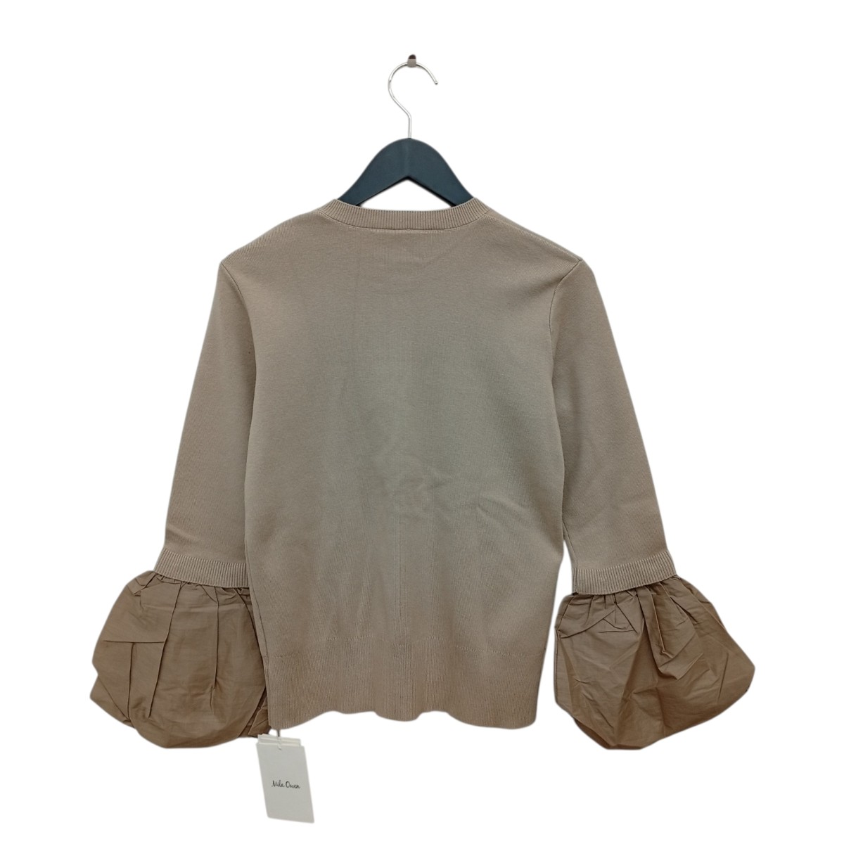 【中古】Mila Owen　ニットカーディガン 09WND224139 ベージュ サイズ：0 【040726】（ミラオーウェン） kind-u-13585814 ブランド古着のカインドオル サンプル画像2