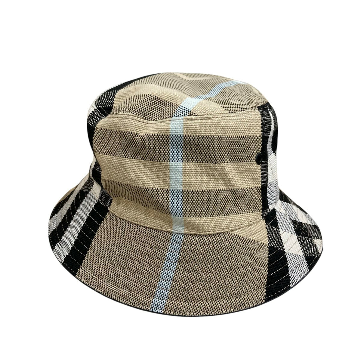 中古 BURBERRY LONDONチェックバケットハット ベージュ×ブラック サイズ：L 価格見直し kind-u-13585651 ブランド古着のカインドオル サンプル画像2