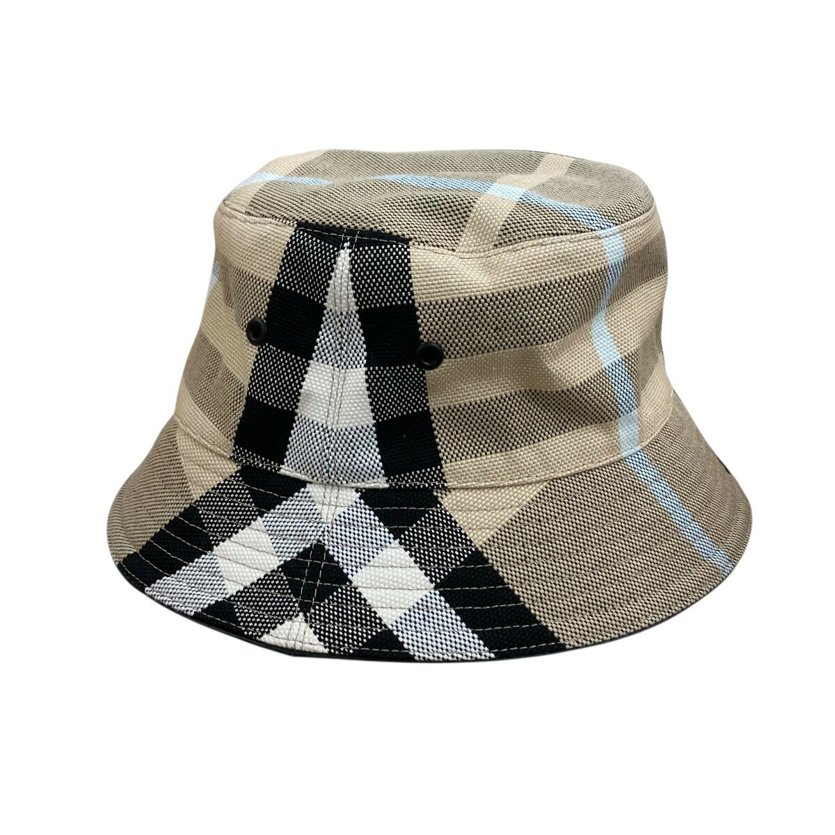 中古 BURBERRY LONDONチェックバケットハット ベージュ×ブラック サイズ：L 価格見直し kind-u-13585651 ブランド古着のカインドオル サンプル画像3