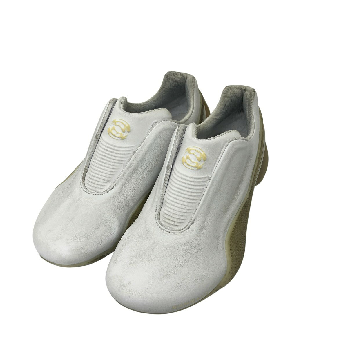 PUMA×ROMBAUT　LEVITATION SL ユーズド加工ローカットスニーカー ホワイト サイズ：27.0 （プーマ）