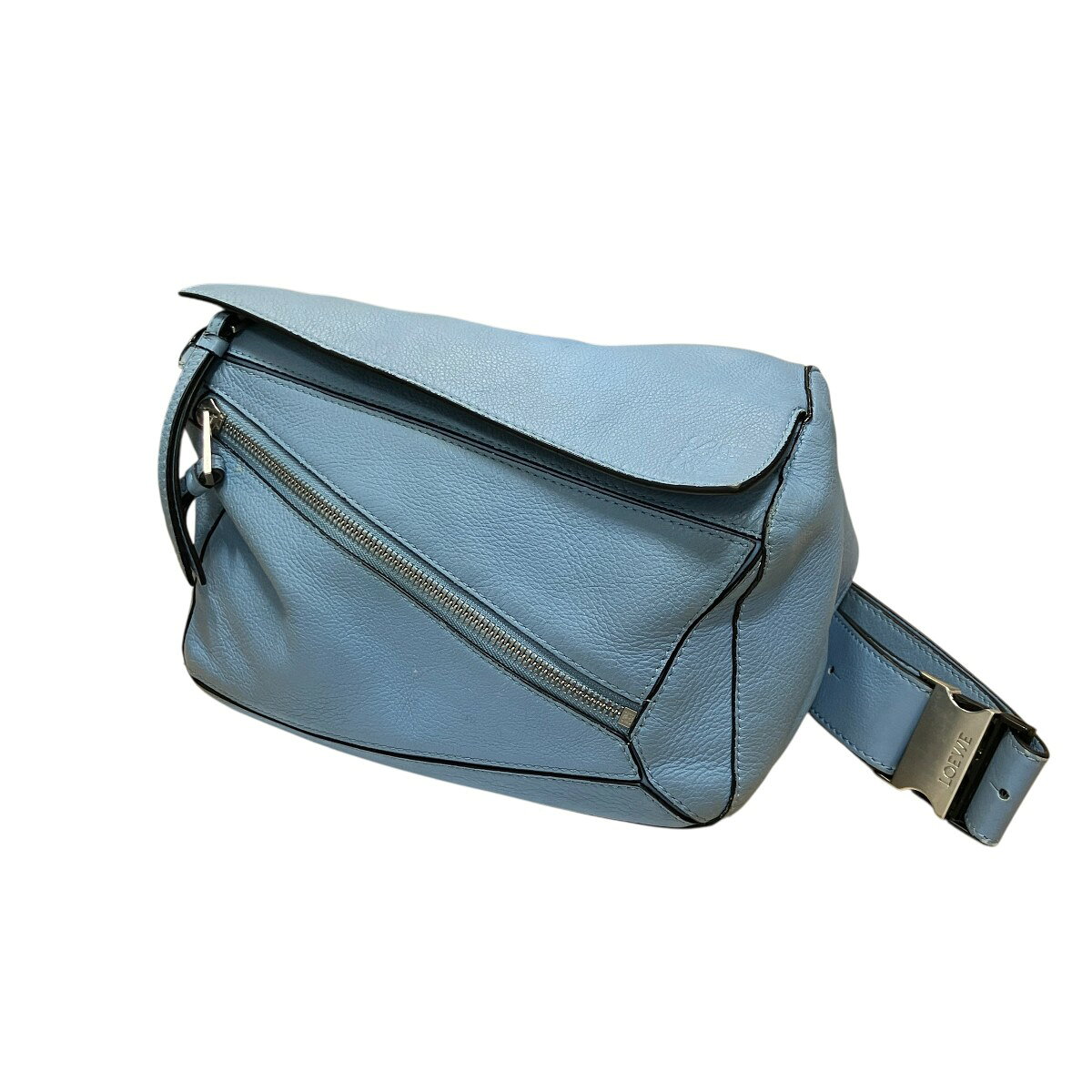 LOEWEパズルバッグ ショルダーバッグ スカイブルー サイズ：-