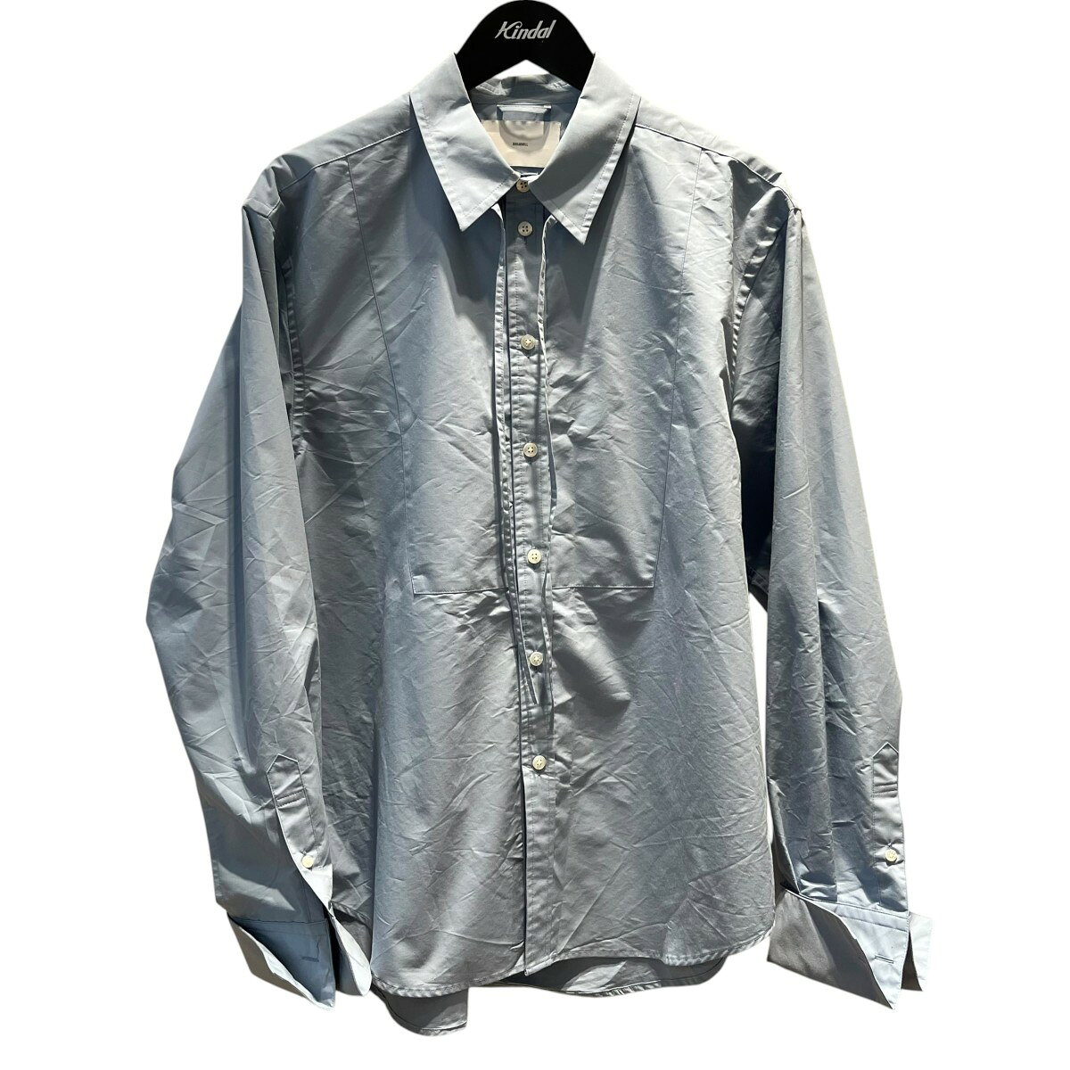 SUGARHILL 25AW Ribbon collar shirts 긴소매 셔츠 25330507 블루 사이즈: 2