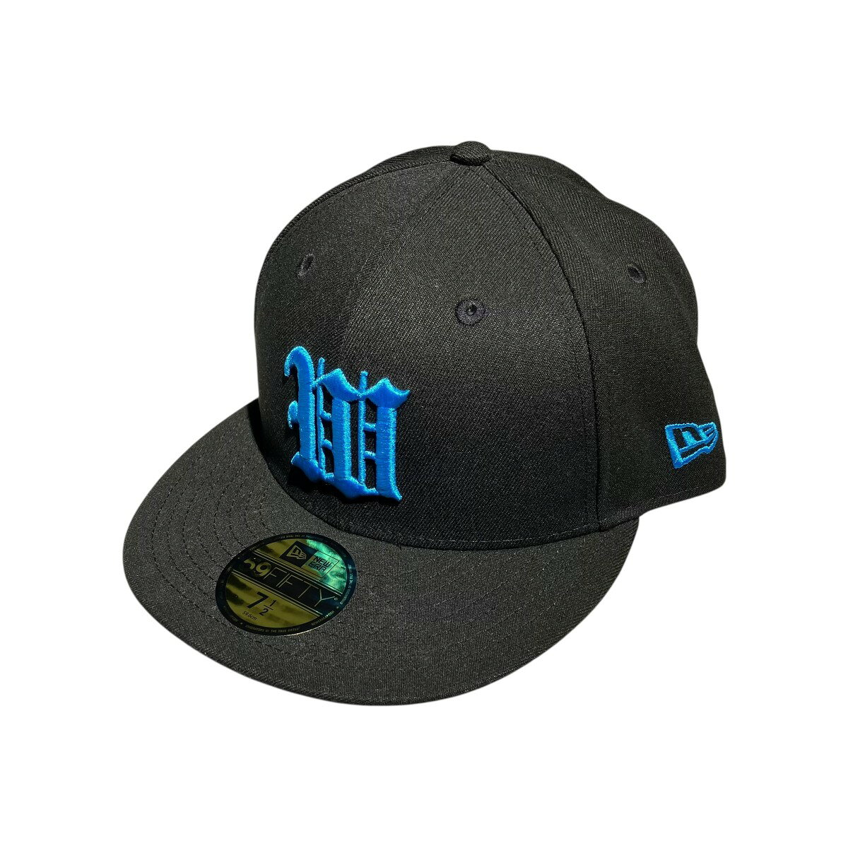 New Era×WACKO MARIA　キャップ 25SS-WMA-CP01 ブラック×ブルー サイズ：7 1/2 （ニューエラ×ワコマリア）