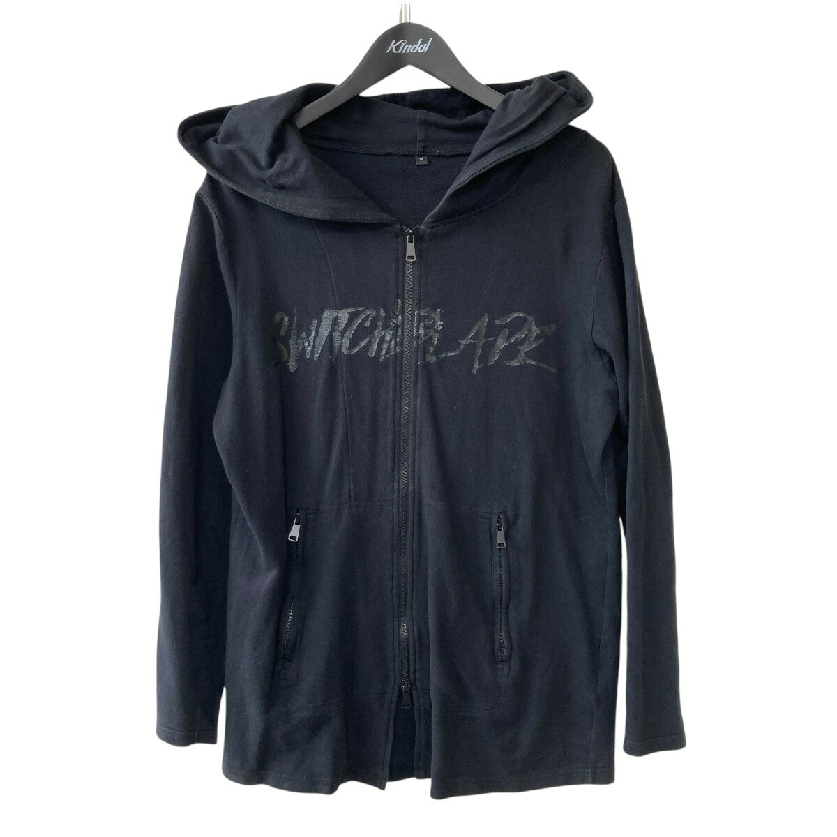 【中古】SWITCHBLADE　禁断の果実 ジップパーカー ブラック サイズ：M 【080726】（スイッチブレード）