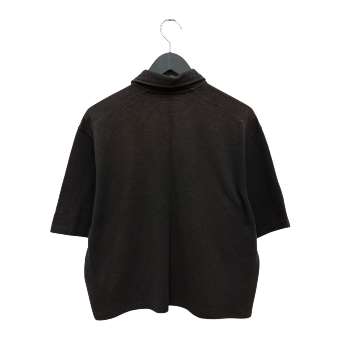 ブランド古着のカインドオルの【中古】THE NORTHFACE PURPLELABELMoss Stitch Field Cropped Polo ポロシャツ N25SH092 チャコールグレー サイズ：M【価格見直し】｜アングル2