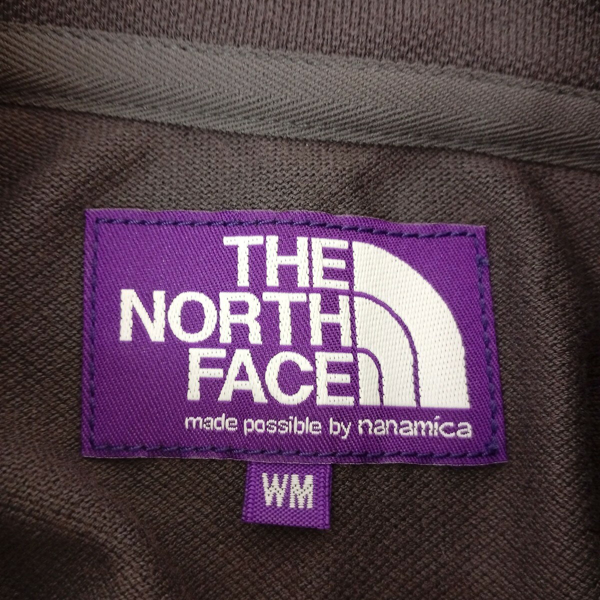 ブランド古着のカインドオルの【中古】THE NORTHFACE PURPLELABELMoss Stitch Field Cropped Polo ポロシャツ N25SH092 チャコールグレー サイズ：M【価格見直し】｜アングル3
