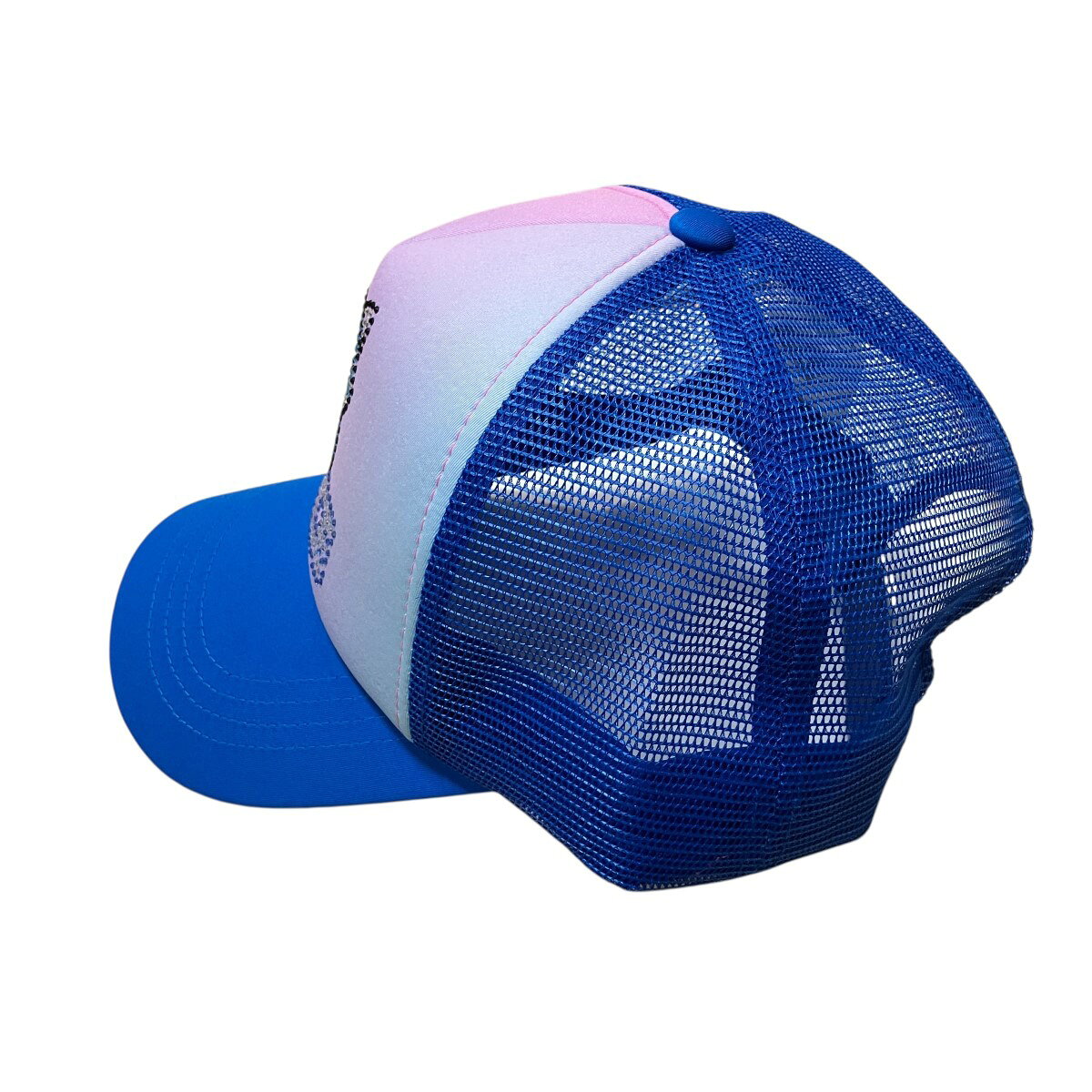 ブランド古着のカインドオルの【中古】PALACE　ラインストーンキャップ ブルー サイズ：- 【080826】（パレス）｜アングル3