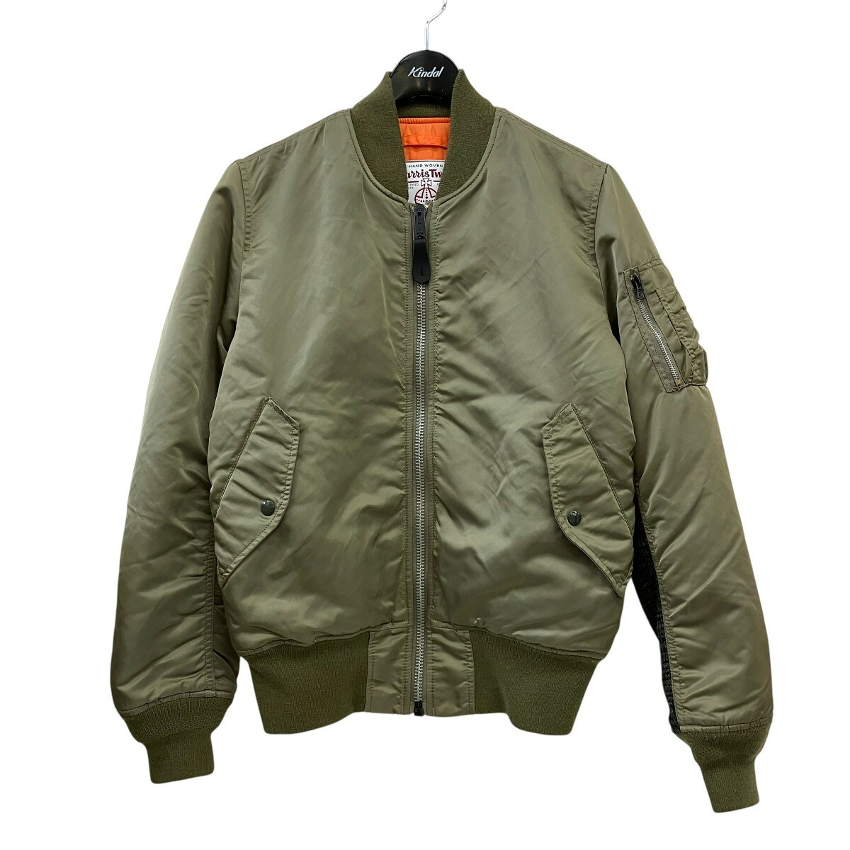 GOODENOUGH×ALPHA　MA-1ジャケット 0615-00-573-8335 グリーン サイズ：S （グッドイナフ×アルファ）