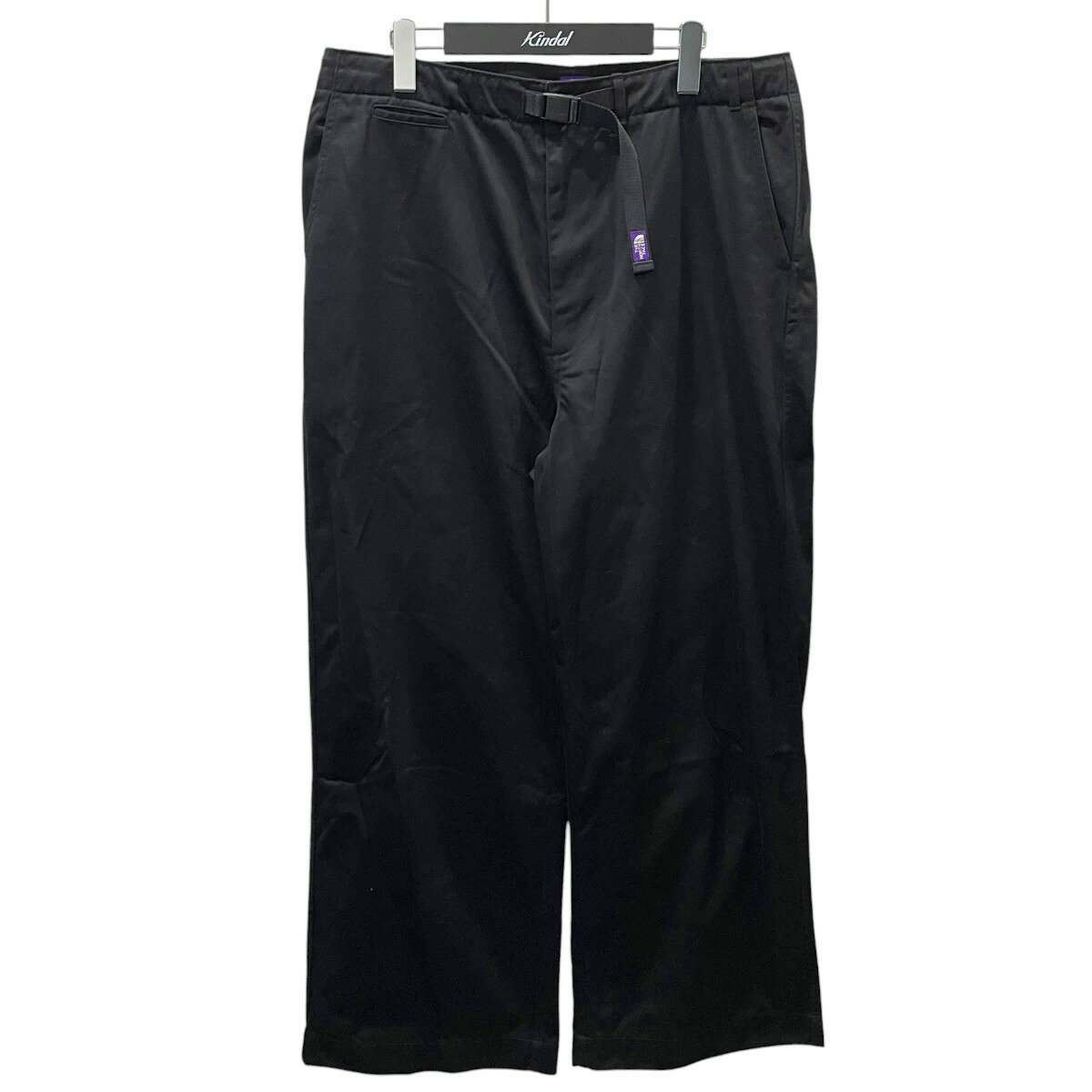 【中古】THE NORTHFACE PURPLELABELチノワイドストレートフィールドパンツ Chino Wide Straight Field Pants N25SC093 ブラック サイズ：36【価格見直し】
