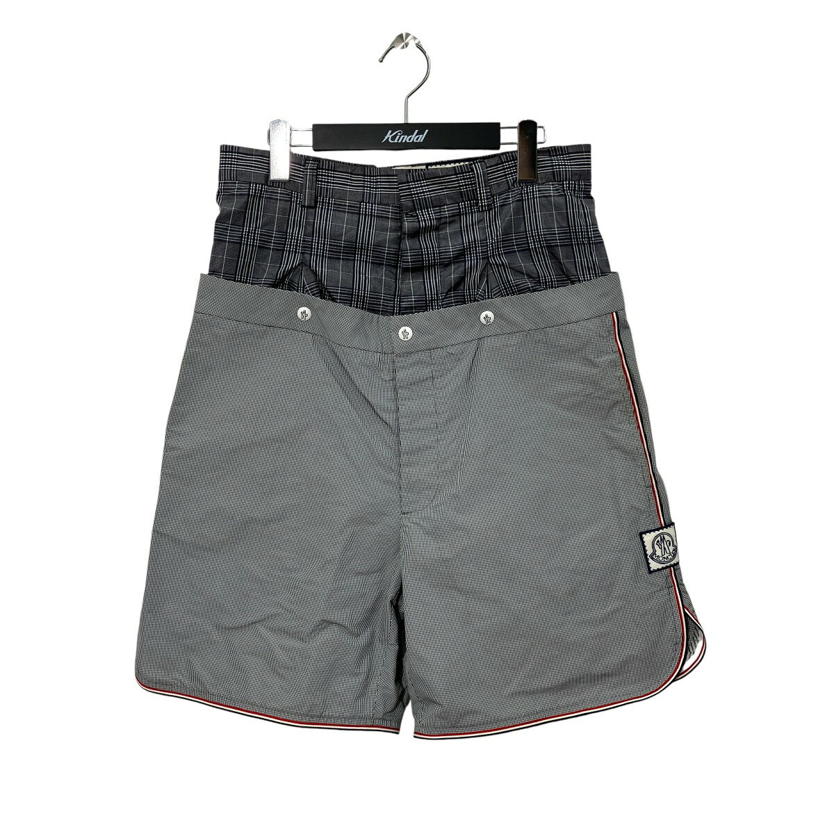S*O様 モンクレ ハーフパンツ グレー メンズ Moncler ショートパンツ
