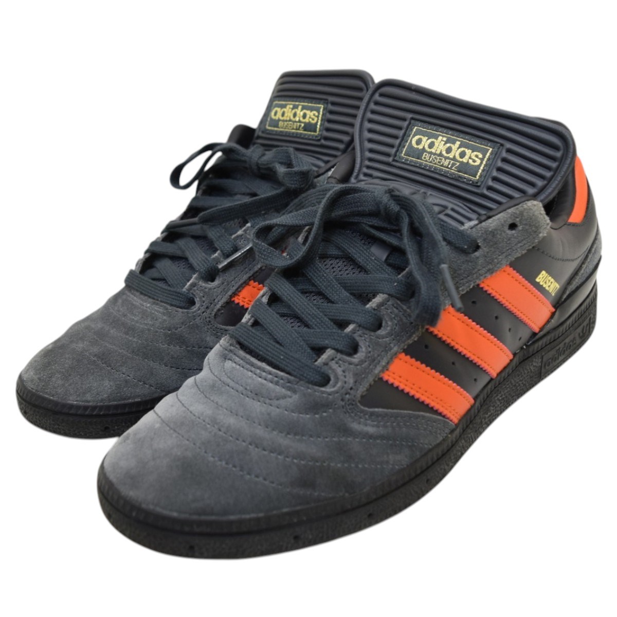 adidas SKATEBOARDING BUSENITZ ブセニッツ GW3111 グレー×オレンジ サイズ：US 8 1/2 （アディダススケートボーディング）