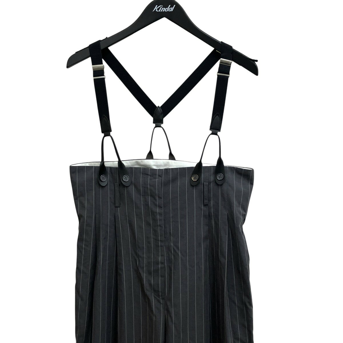 ブランド古着のカインドオルの【中古】moussy　SUSPENDER PAPER BAG オールインワン 010HA731-0091 グレー サイズ：2 【220726】（マウジー）｜アングル3