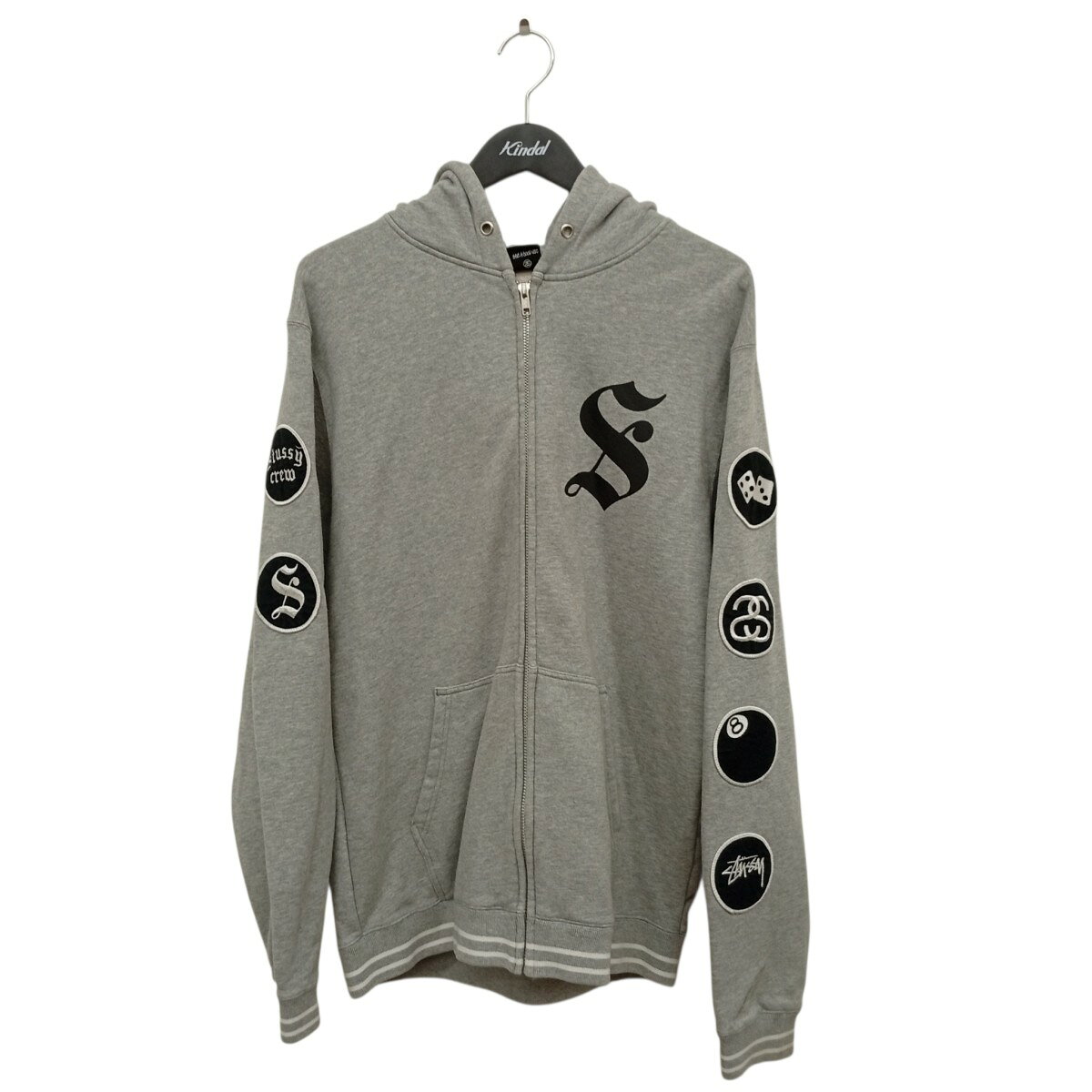 楽天市場】stussy パーカー グレー（メンズファッション）の通販