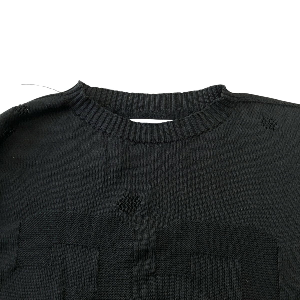 【中古】A MACHINE　SWEATER FOOTBALL TEE スウェットフットボールTシャツ ブラック サイズ：2 【290726】（エイマシン） kind-u-13603854 ブランド古着のカインドオル サンプル画像3