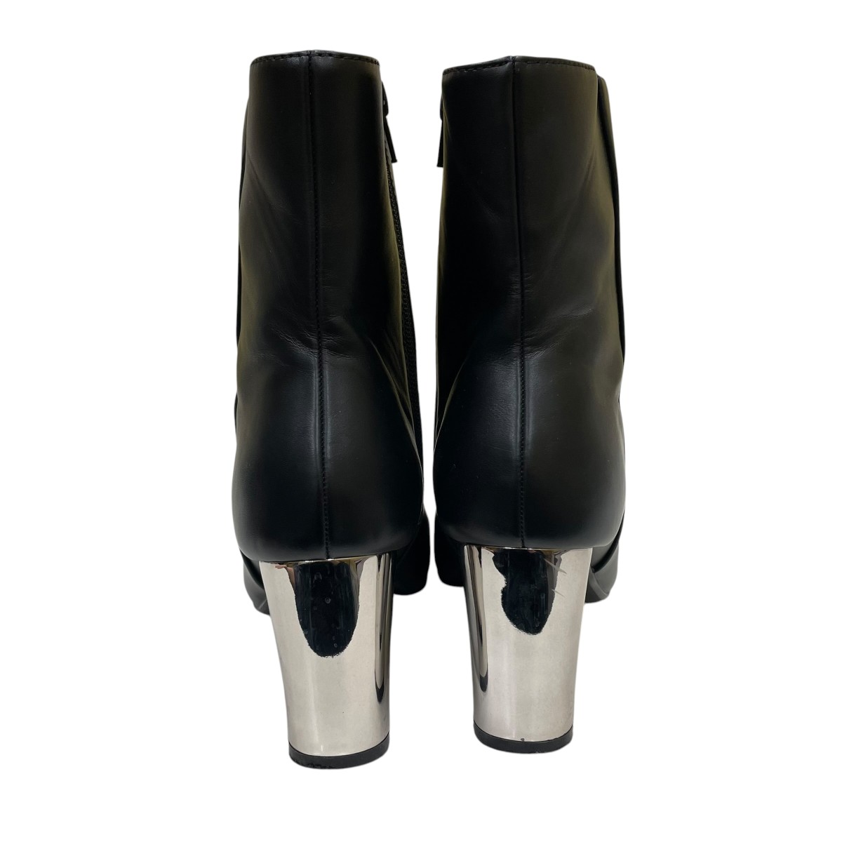 【中古】Mila Owen　メタルヒールショートブーツ ブーツ 09WGS225509 ブラック サイズ：37 【290726】（ミラオーウェン） kind-u-13603592 ブランド古着のカインドオル サンプル画像3