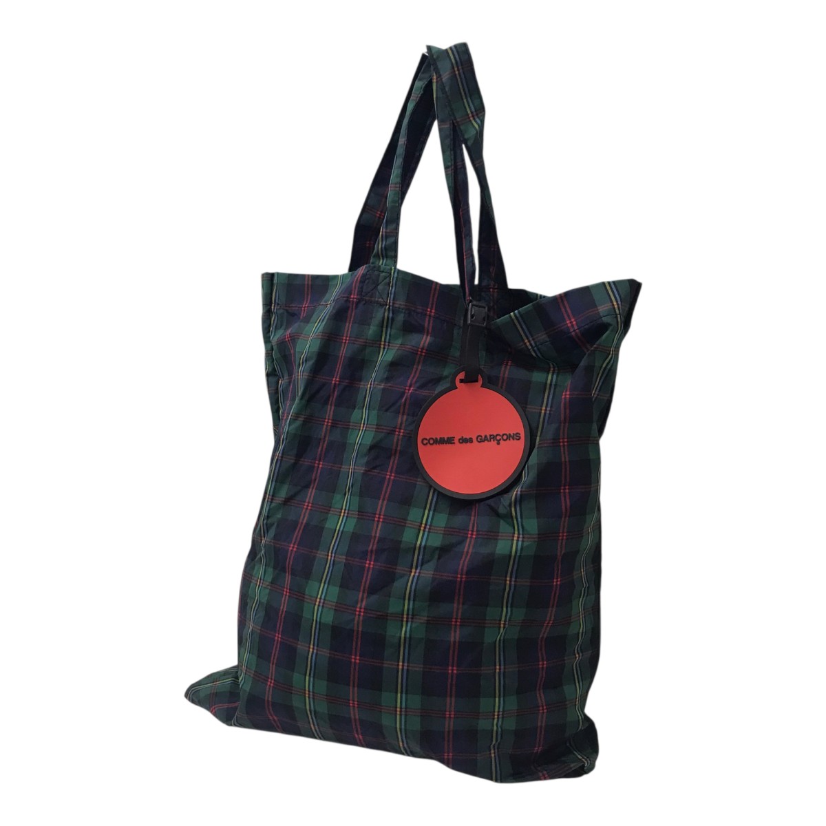 【中古】COMME des GARCONSトートバッグ グリーン【価格見直し】