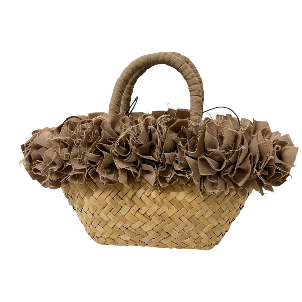 【中古】Cachellieカゴバッグ ベージュ【価格見直し】