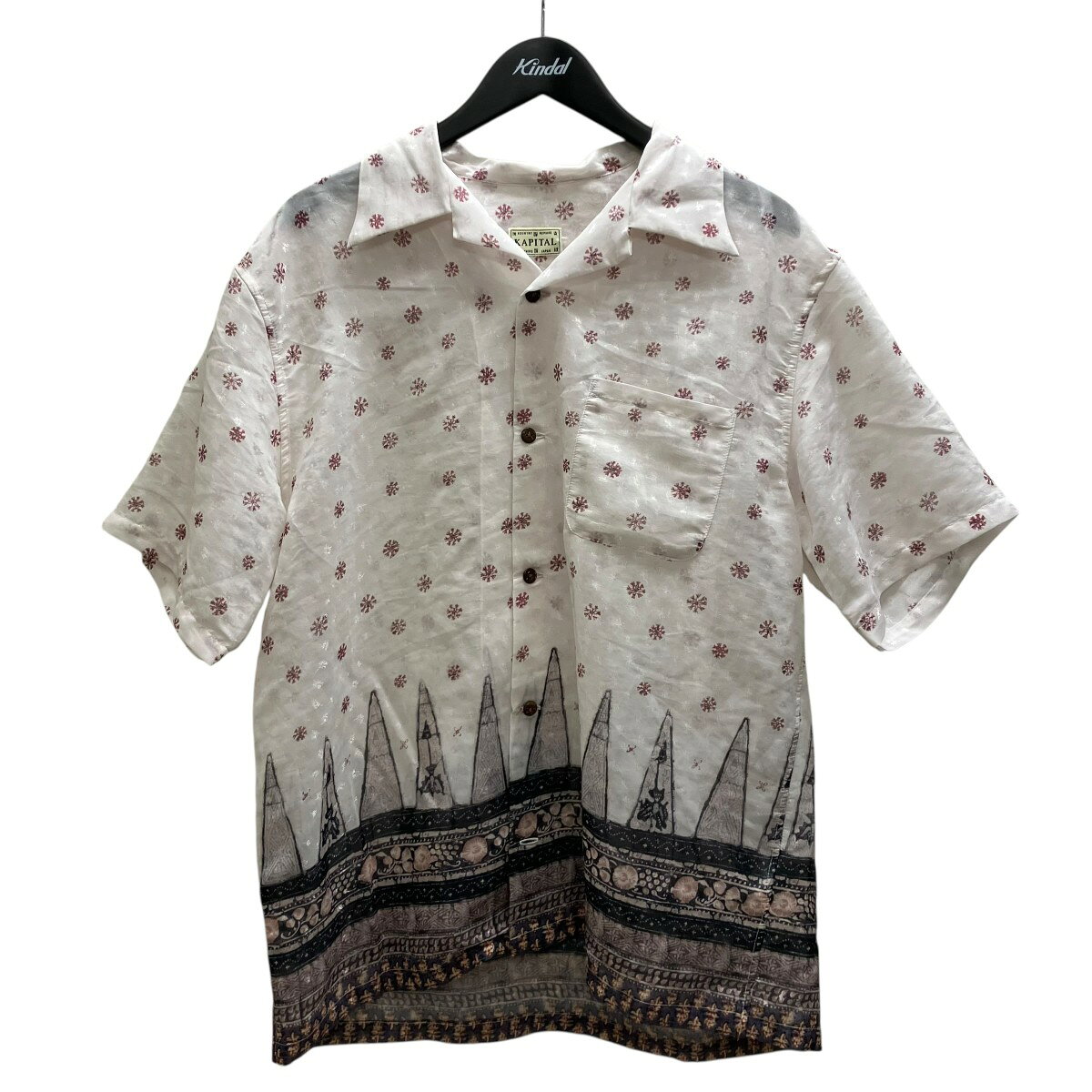KAPITAL KOUNTRY 半袖シャツ パープル サイズ4 XL MEN'S | KAPITAL