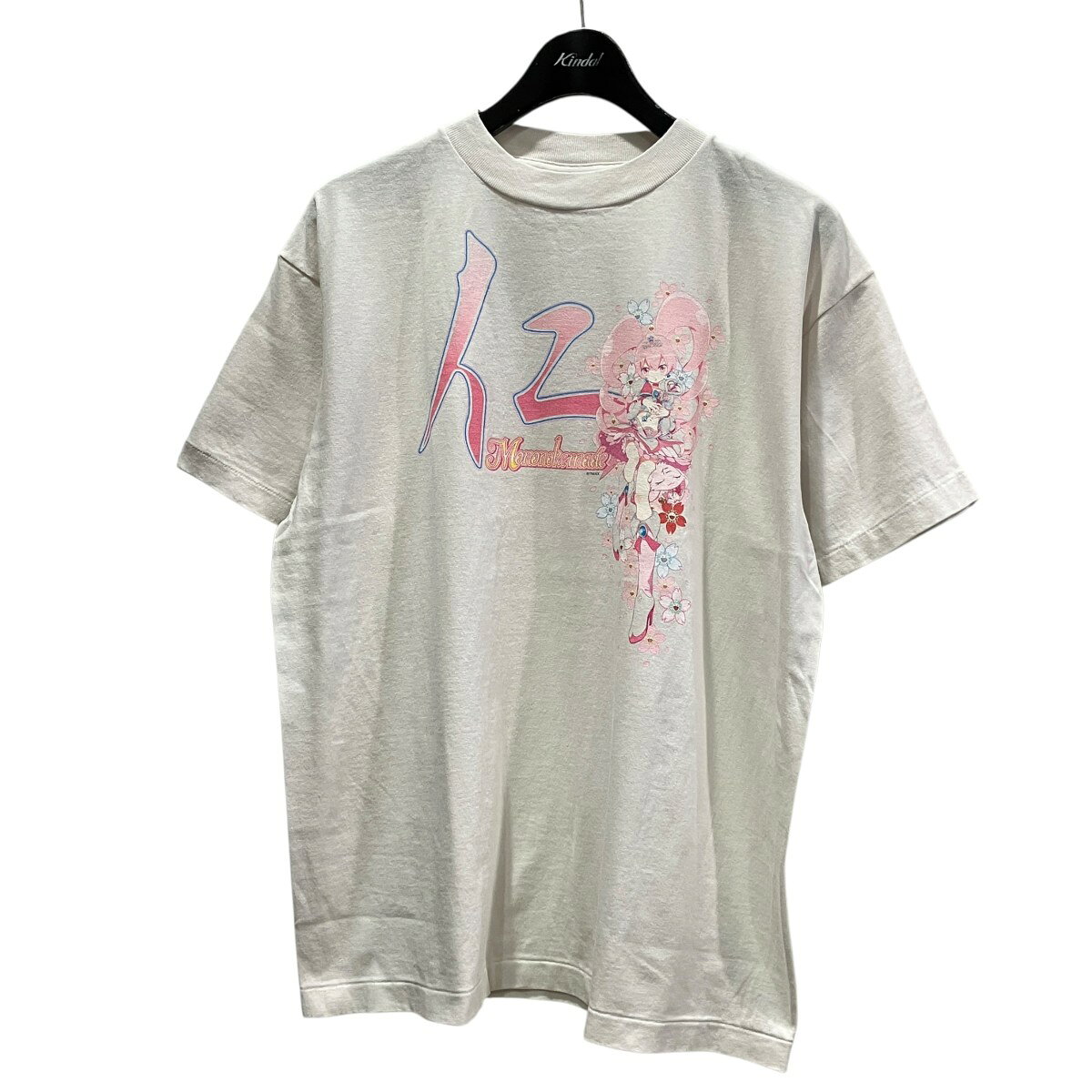 【中古】mononoke・made　26SS S／S T-SHIRT 仁 半袖Tシャツ MT-MK8-0000-004 ホワイト サイズ：S 【120826】（モノノケ・メイド）