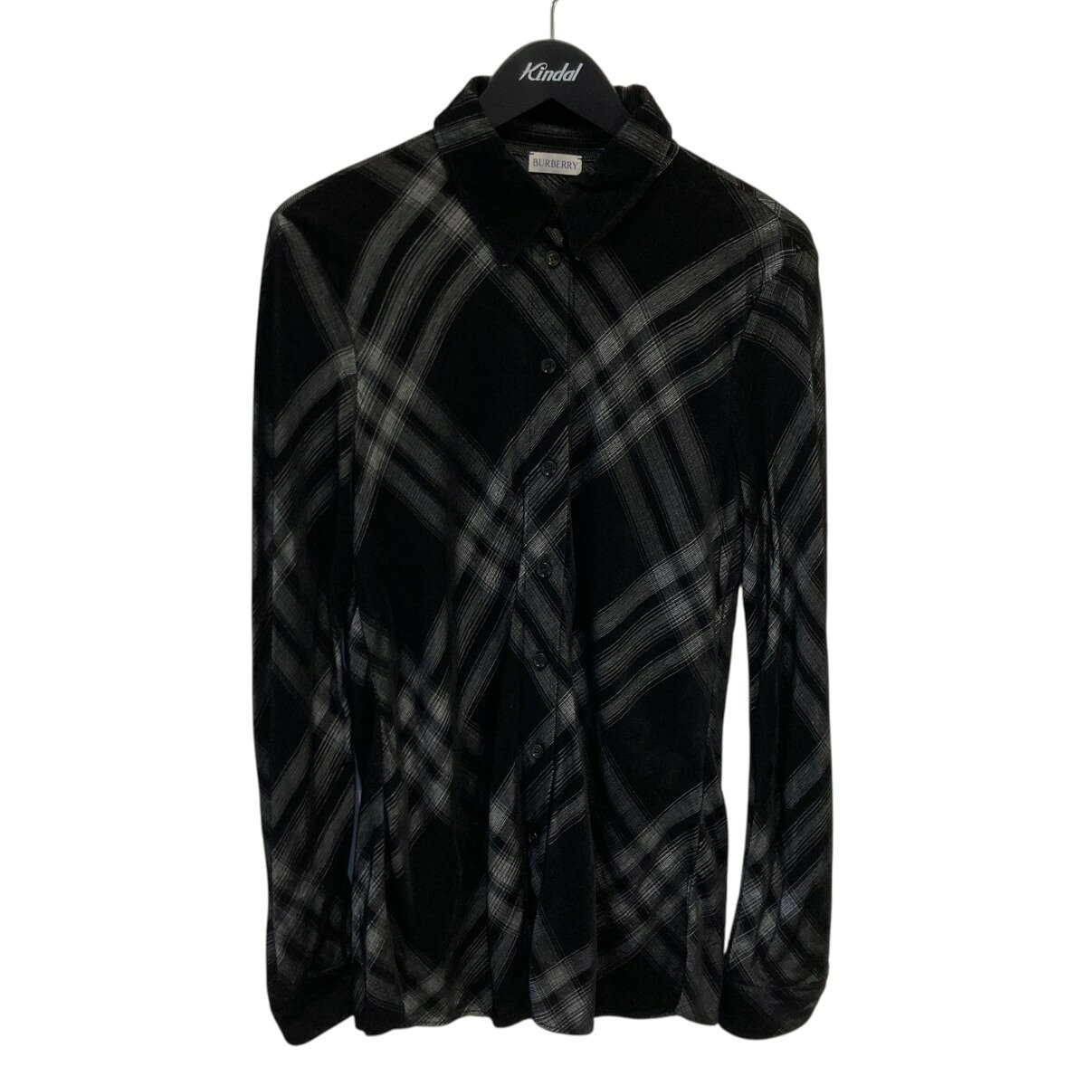 中古 BURBERRY 長袖シャツ 8082904 ブラック サイズ：8 200826 （バーバリー） kind-u-13621699 ブランド古着のカインドオル パッケージ画像