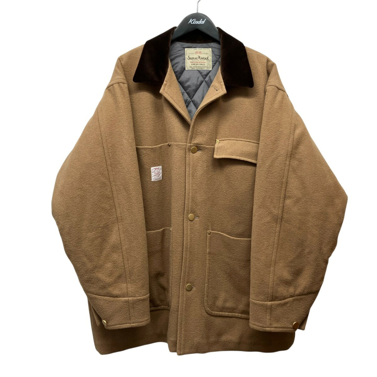 楽天市場】=SUNSEA（カラーベージュ）（コート・ジャケット｜メンズ