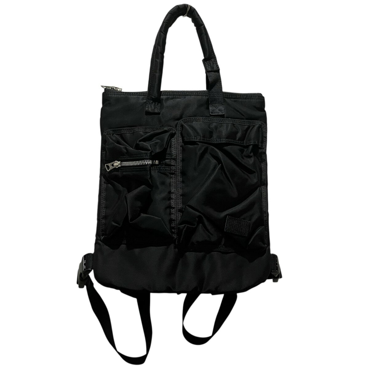 【中古】sacai×PORTER　【Helmet Back Pack Small】 ヘルメットバックパック スモール 23-0475S ブラック 【250826】（サカイ×ポーター）