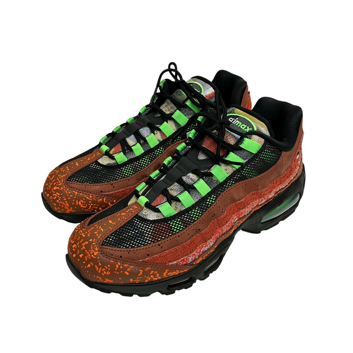 NIKE Air Max 95 Big Bubble Hong Kong ローカットスニーカー IQ5755-200 オレンジ サイズ：27.4cm （ナイキ）
