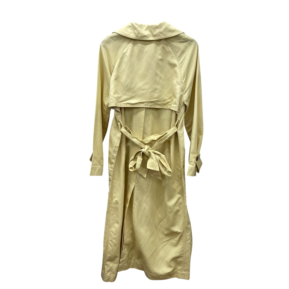 【中古】Mila Owen　ベンツデザイントレンチコート イエロー サイズ：0 【310826】（ミラオーウェン） kind-u-13630002 ブランド古着のカインドオル サンプル画像2