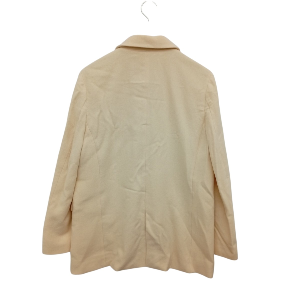 【中古】Mila Owen　ウールピークドラペルオーバー ジャケットコート 09WFJ234044 アイボリー サイズ：1 【040926】（ミラオーウェン） kind-u-13632971 ブランド古着のカインドオル サンプル画像2
