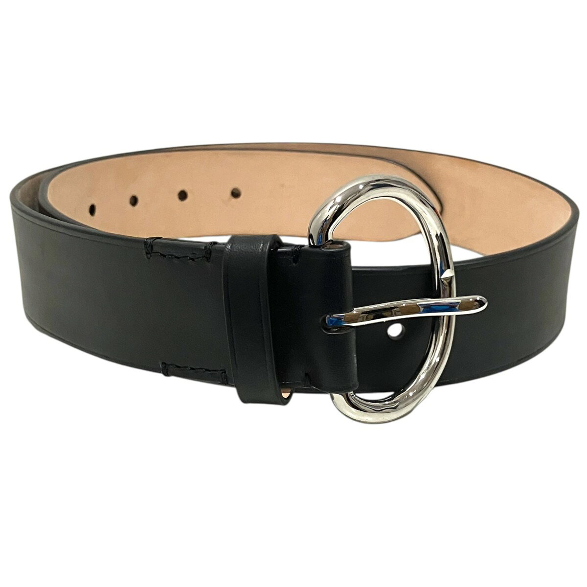 【中古】MARNI　26AW レザーベルト CNMO126A0 ブラック サイズ：70 【160926】（マルニ）